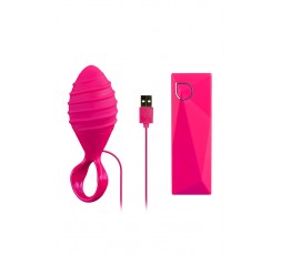 Sexy Shop Online I Trasgressivi - Plug Anale Vibrante - Abia Hebe Pink - Abia