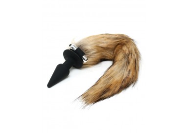 Plug Con Coda - Silicone Butt Plug With Fox Tail - Rimba