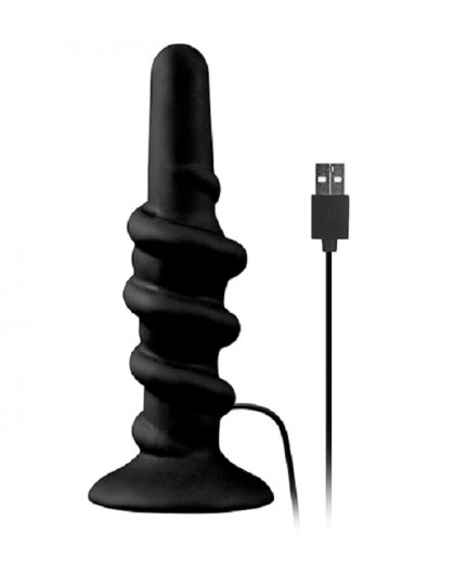 Sexy Shop Online I Trasgressivi - Plug Anale Vibrante - Shove Up 6 Inch Vibrating Butt Plug Black - NMC