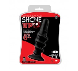 Sexy Shop Online I Trasgressivi - Plug Anale Vibrante - Shove Up 6 Inch Vibrating Butt Plug Black - NMC