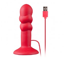 Sexy Shop Online I Trasgressivi - Plug Anale Vibrante - Shove Up 6 Inch Vibrating Butt Plug Red - NMC