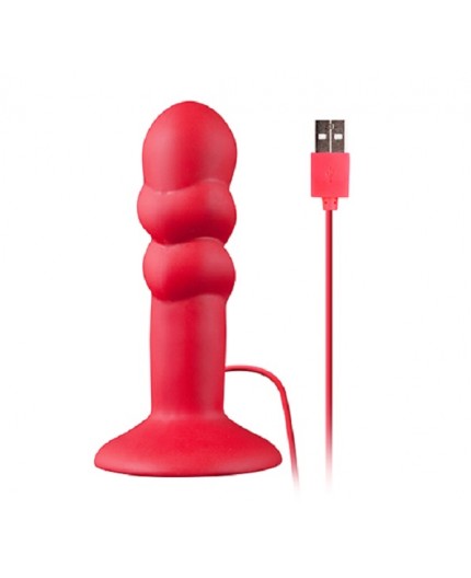 Sexy Shop Online I Trasgressivi - Plug Anale Vibrante - Shove Up 6 Inch Vibrating Butt Plug Red - NMC