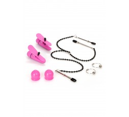 Sexy Shop Online I Trasgressivi - Kit e Set Vibrante - Her's Intimate Kit Black & Pink - California Exotic Novelties