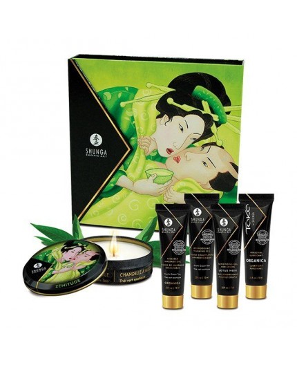 Sexy Shop Online I Trasgressivi - Kit e Set - Geisha's Secrets Set Green Tea - Shunga