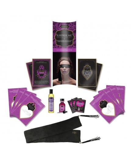 Sexy Shop Online I Trasgressivi - Kit e Set Per Coppia - KamaSutra Surprise Me Play Set Viola - KamaSutra