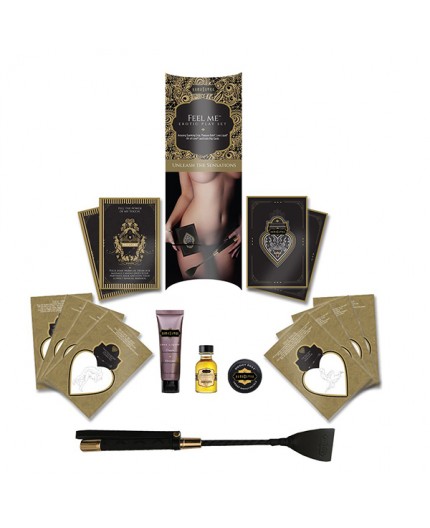 Sexy Shop Online I Trasgressivi - Kit e Set Per Coppia - KamaSutra Feel Me Play Set Giallo - KamaSutra