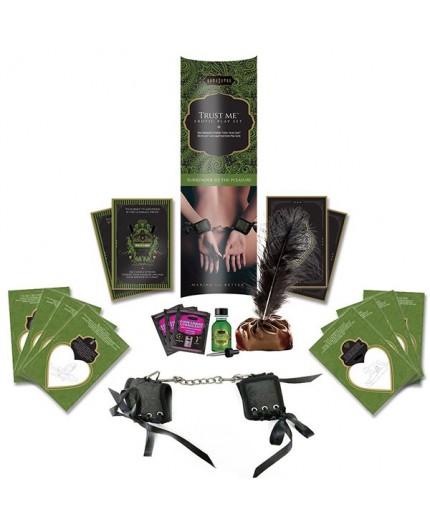 Sexy Shop Online I Trasgressivi - Kit e Set Per Coppia - KamaSutra Trust Me Play Set Green - KamaSutra