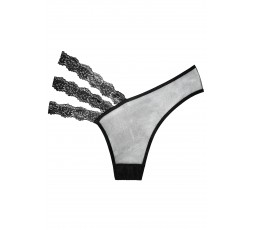 Sexy Shop Online I Trasgressivi - Sexy Lingerie - Wild Orchid Panty Black - Allure