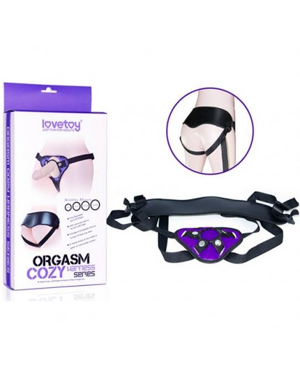 Sexy Shop Online I Trasgressivi - StrapOn Donna - Imbracatura StrapOn Orgasm Cozy Viola - LoveToy