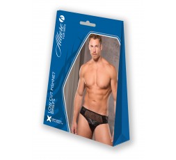 Sexy Shop Online I Trasgressivi - Intimo Uomo - Low Cut Fishnet Briefs Black - Allure