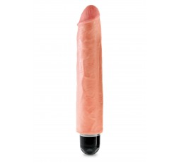 Sexy Shop Online I Trasgressivi - Fallo Realistico XXL Vibrante - King Cock 10 Inch Vibrating Stiffy Skin - Pipedream