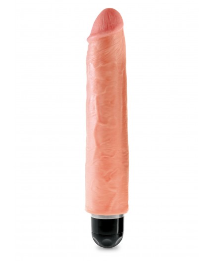 Sexy Shop Online I Trasgressivi - Fallo Realistico XXL Vibrante - King Cock 10 Inch Vibrating Stiffy Skin - Pipedream