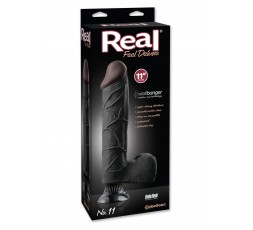 Sexy Shop Online I Trasgressivi - Fallo Realistico XXL Vibrante - Real Feel Deluxe 11 Black - Pipedream