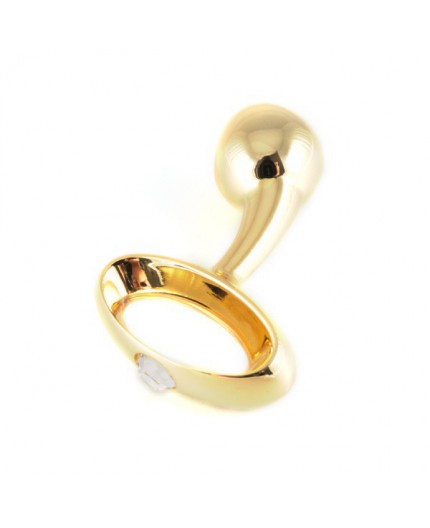 sexy shop online i trasgressivi Plug In Metallo Dorato Con Cristallo - Rimba sexy shop online i trasgressivi Plug In Metallo Dorato Con Cristallo - Rimba