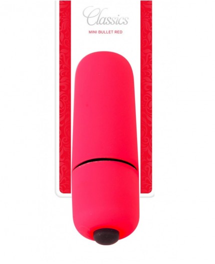 Sexy Shop Online I Trasgressivi - Stimolatore Clitoride - Mini Vibratore Bullet Classic Red - Toyz4Lovers