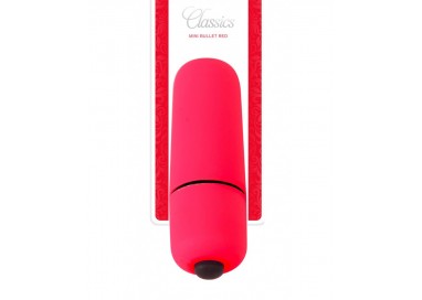 Stimolatore Clitoride - Mini Vibratore Bullet Classic Red - Toyz4Lovers