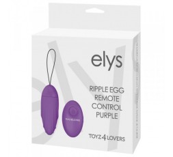 Sexy Shop Online I Trasgressivi - Ovulo Vibrante Wireless - Elys Ripple Egg Remote Control Purple - Toyz4Lovers
