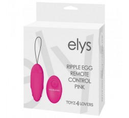 Sexy Shop Online I Trasgressivi - Ovulo Vibrante Wireless - Elys Ripple Egg Remote Control Pink - Toyz4Lovers