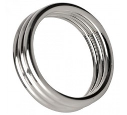 Sexy Shop Online I Trasgressivi - Anello Fallico - Echo 2 Inch Steel Triple Cock Ring - Play Hard