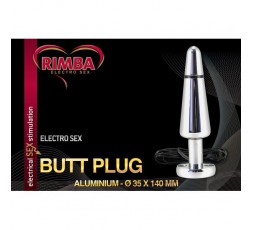 Sexy Shop Online I Trasgressivi - Electro Sex - Plug Anale In Metallo - Rimba