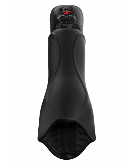 Sexy Shop Online I Trasgressivi - Masturbatore Vibrante Design - Elite Vibrating Roto Teaser Black - Pipedream
