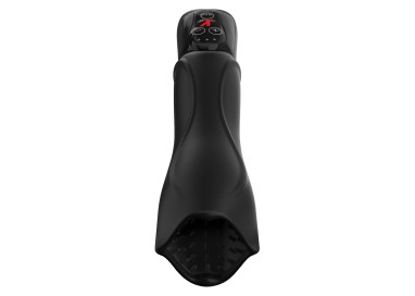 Masturbatore Vibrante Design - Elite Vibrating Roto Teaser Black - Pipedream