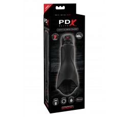 Sexy Shop Online I Trasgressivi - Masturbatore Vibrante Design - Elite Vibrating Roto Teaser Black - Pipedream