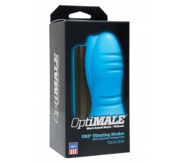 Sexy Shop Online I Trasgressivi - Masturbatore Vibrante Design - Optimale Vib Stroker Chain Blue - Doc Johnson