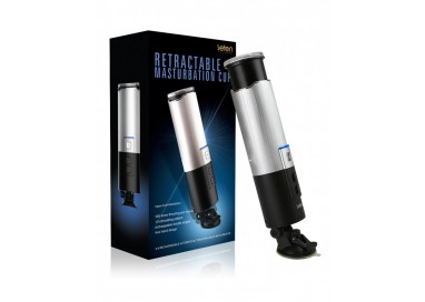 Masturbatore Vibrante Design - Leten X 9 Retractable Super Masturbator - Leten