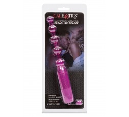 Sexy Shop Online I Trasgressivi - Palline Anali Vibranti - Vibrating Pleasure Beads Purple - California Exotic Novelties