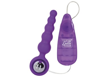 Palline Anali Vibranti - Booty Call Booty Shaker Viola - California Exotic Novelties