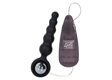 Palline Anali Vibranti - Booty Call Booty Shaker Nere - California Exotic Novelties