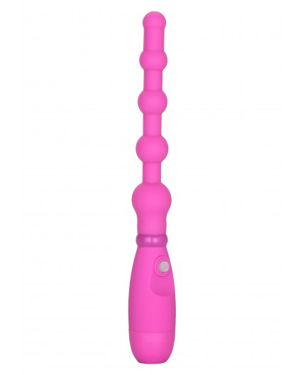 Sexy Shop Online I Trasgressivi - Palline Anali Vibranti - Booty Call Flexer Rosa - California Exotic Novelties