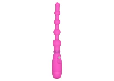 Palline Anali Vibranti - Booty Call Flexer Rosa - California Exotic Novelties