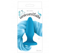 Sexy Shop Online I Trasgressivi - Plug Con Coda - Unicorn Tails Blue - NS Novelties