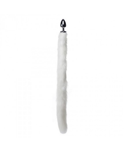 Sexy Shop Online I Trasgressivi - Plug Con Coda - Extra Long Arctic Mink Tail Metal Anal Plug - Play Hard