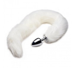 Sexy Shop Online I Trasgressivi - Plug Con Coda - Extra Long Arctic Mink Tail Metal Anal Plug - Play Hard