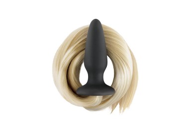 Plug Con Coda - Filly Tails Yellow - NS Novelties Plug Con Coda - Filly Tails Yellow - NS Novelties