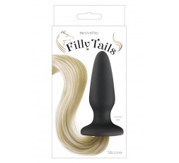 Sexy Shop Online I Trasgressivi - Plug con coda - Filly Tails Yellow - NS Novelties