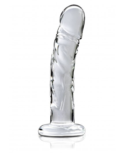 Sexy Shop Online I Trasgressivi - Fallo Realistico Dildo In Vetro - Icicles N.62 Transparent - Pipedream