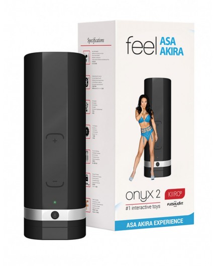 Sexy Shop Online I Trasgressivi - Masturbatore Vibrante Design - Onyx 2 Male Masturbator Asa Akira - Kiiroo Sexy Shop Online I Trasgressivi - Masturbatore Vibrante Design - Onyx 2 Male Masturbator Asa Akira - Kiiroo