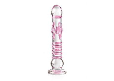 Fallo Realistico Dildo In Vetro - Icicles Hand Blown Glass Massager - Pipedream