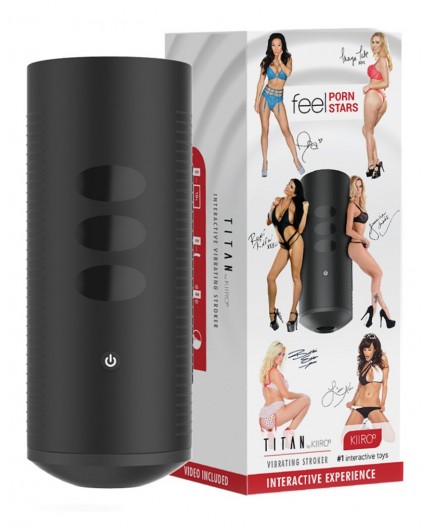 Sexy Shop Online I Trasgressivi - Masturbatore Vibrante Design - Titan Experience - Kiiroo Sexy Shop Online I Trasgressivi - Masturbatore Vibrante Design - Titan Experience - Kiiroo