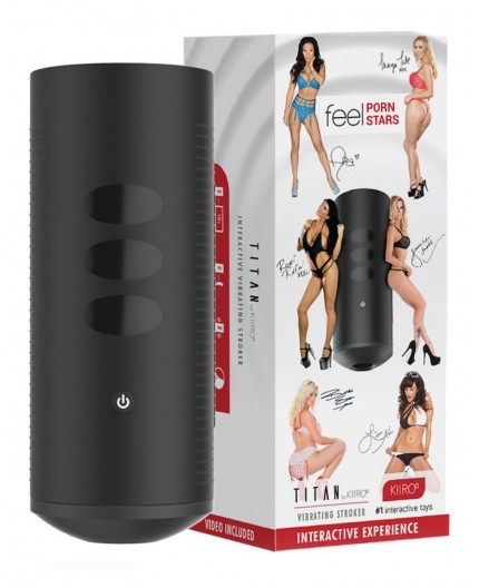 Sexy Shop Online I Trasgressivi - Masturbatore Vibrante Design - Titan Experience - Kiiroo