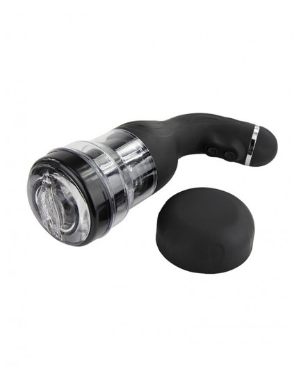 Sexy Shop Online I Trasgressivi - Masturbatore Vibrante Design - Rotation Lover - Crazy Bull