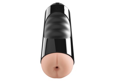 Masturbatore Ano Vibrante - Elite Mega Grip Anal Stoker Black - Pipedream