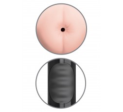 Sexy Shop Online I Trasgressivi - Masturbatore Ano Vibrante - Mega Grip Ass Stroker Black - Pipedream