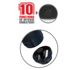 Sexy Shop Online I Trasgressivi - Masturbatore Ano Vibrante - Mega Grip Ass Stroker Black - Pipedream