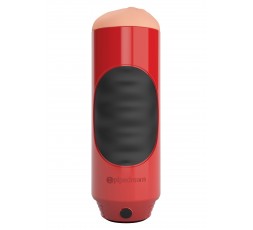 Sexy Shop Online I Trasgressivi - Masturbatore Bocca Vibrante - Mega Grip Mouth Stroker Red - Pipedream