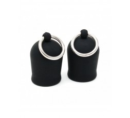 Sexy Shop Online I Trasgressivi - Pompe Per Capezzoli - Nipple Suckers With Ring - Rimba